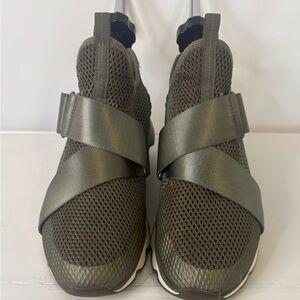 Sorel Women's Sneakers in Olive Green